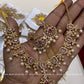 Premium floral diamond necklace Aksha Trends
