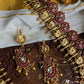 Nagas Jadau bridal haram Aksha Trends