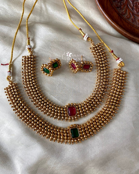 Golden necklace Aksha Trends