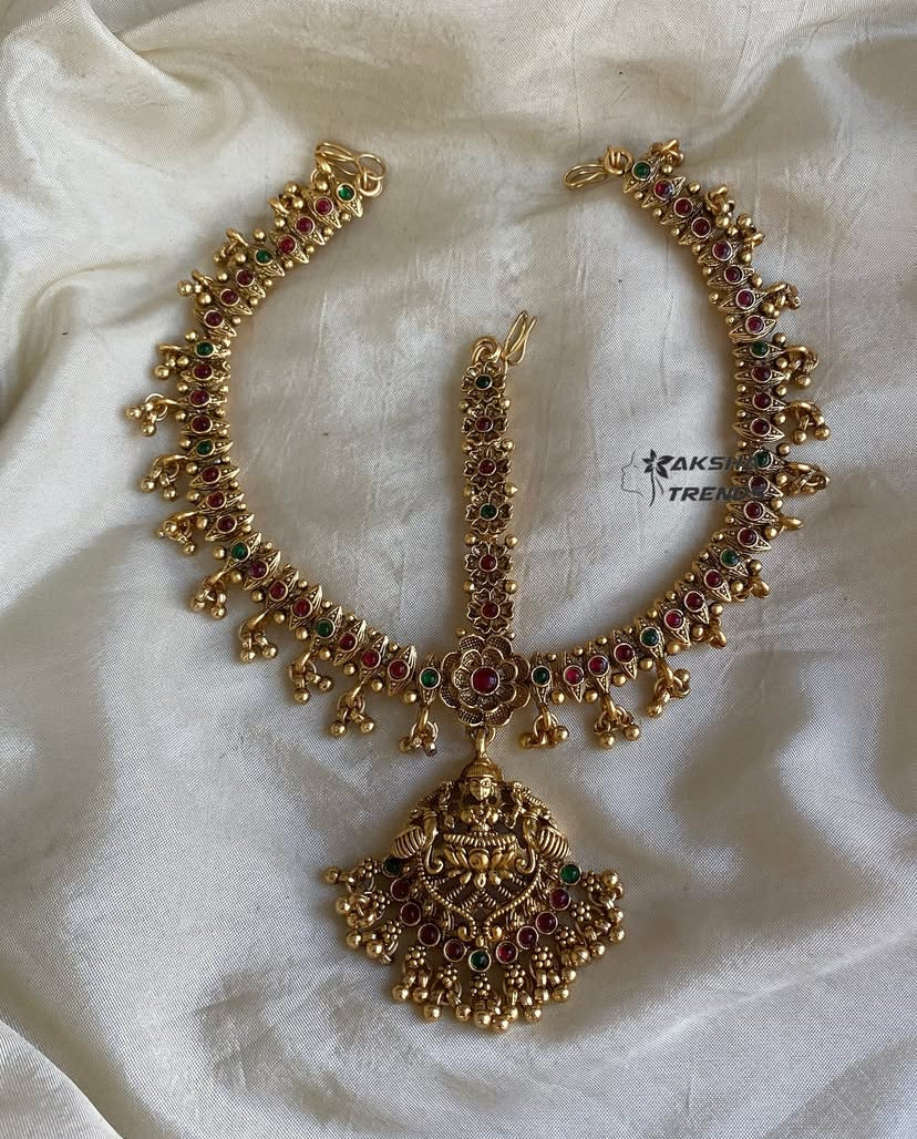 Antique bridal tikka Aksha Trends 
