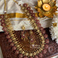 Nagas Jadau bridal haram Aksha Trends