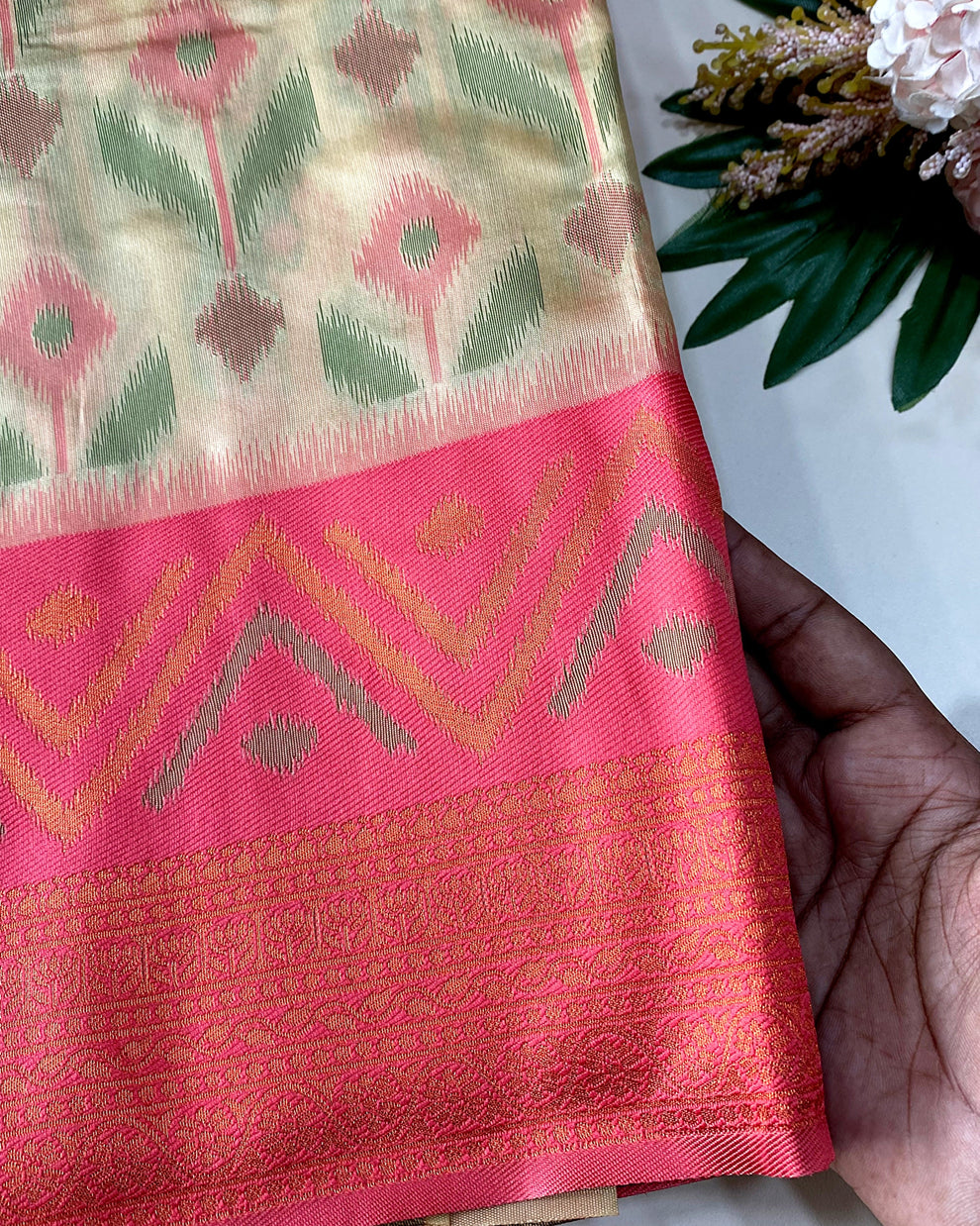 Pochampally Saree Aksha Trends 