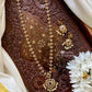 Floral diamond haram Aksha Trends