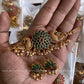 Antique peacock kemp choker Aksha Trends