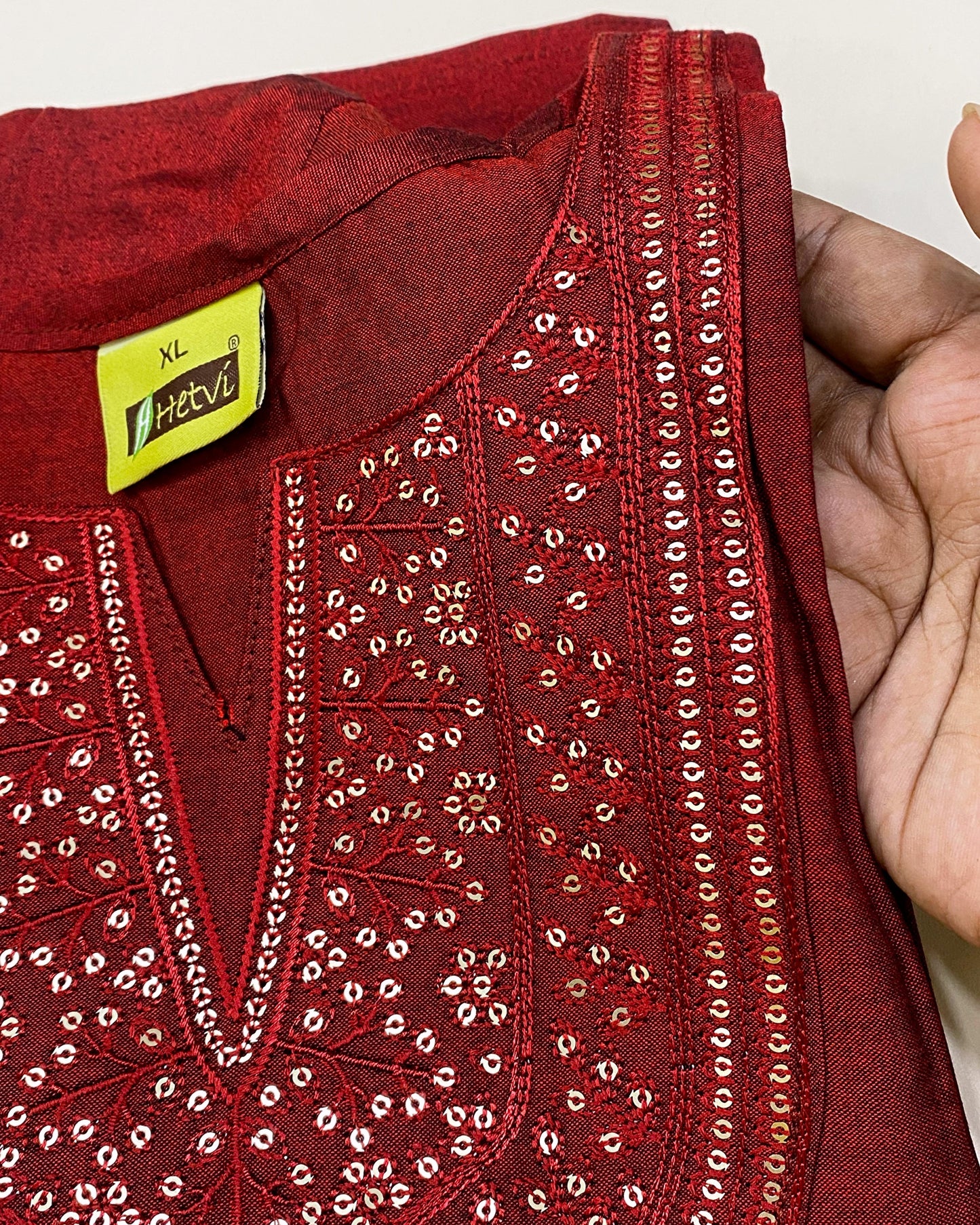 Soft Silk Kurti (XL) Aksha Trends