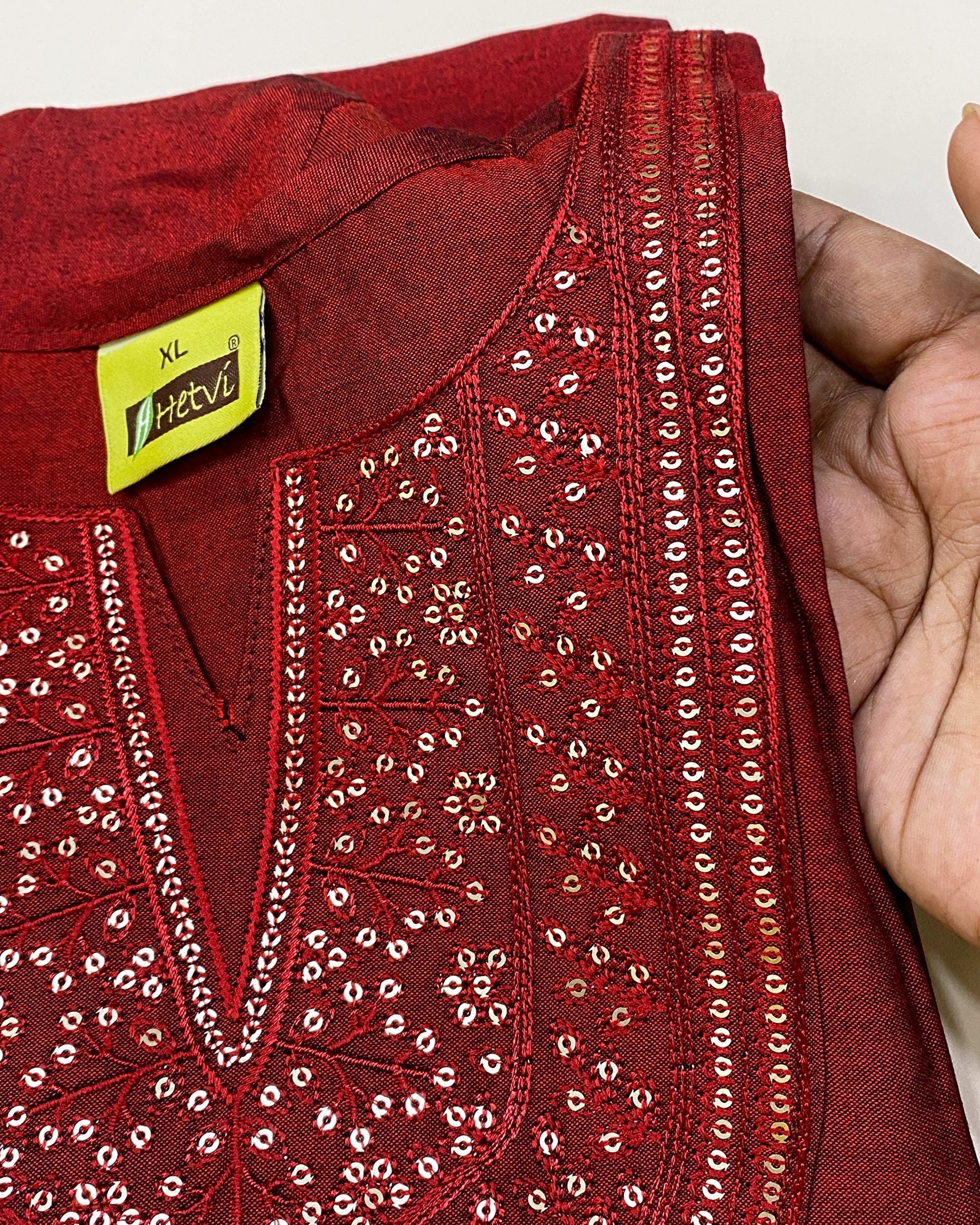 Soft Silk Kurti (XL) Aksha Trends