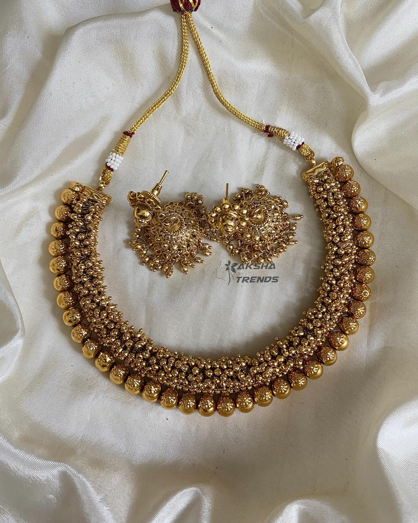 Samantha choker -Gold Aksha Trends