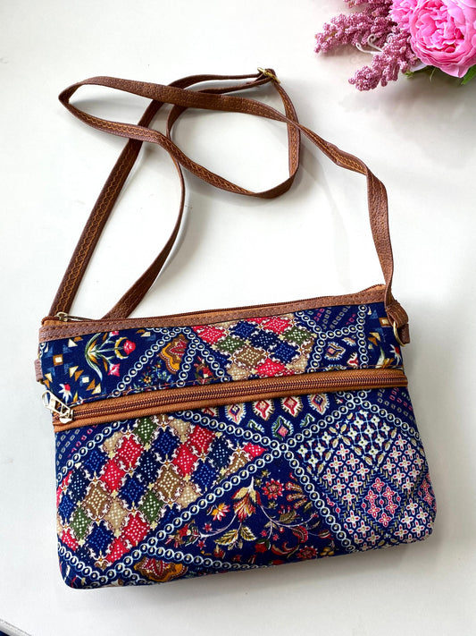 Mandala art sling bag Aksha Trends