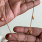 Premium leafy diamond necklace Aksha Trends