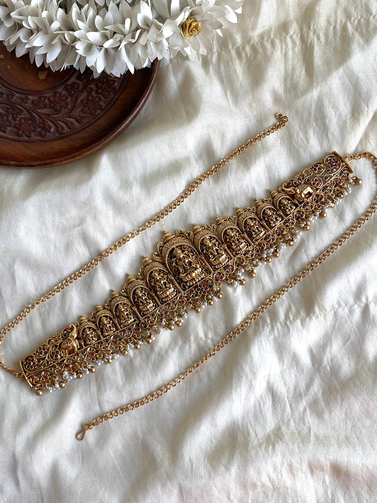 Nagas bridal Hipchain -Gold Aksha Trends