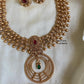 Golden Antique Necklace Aksha Trends