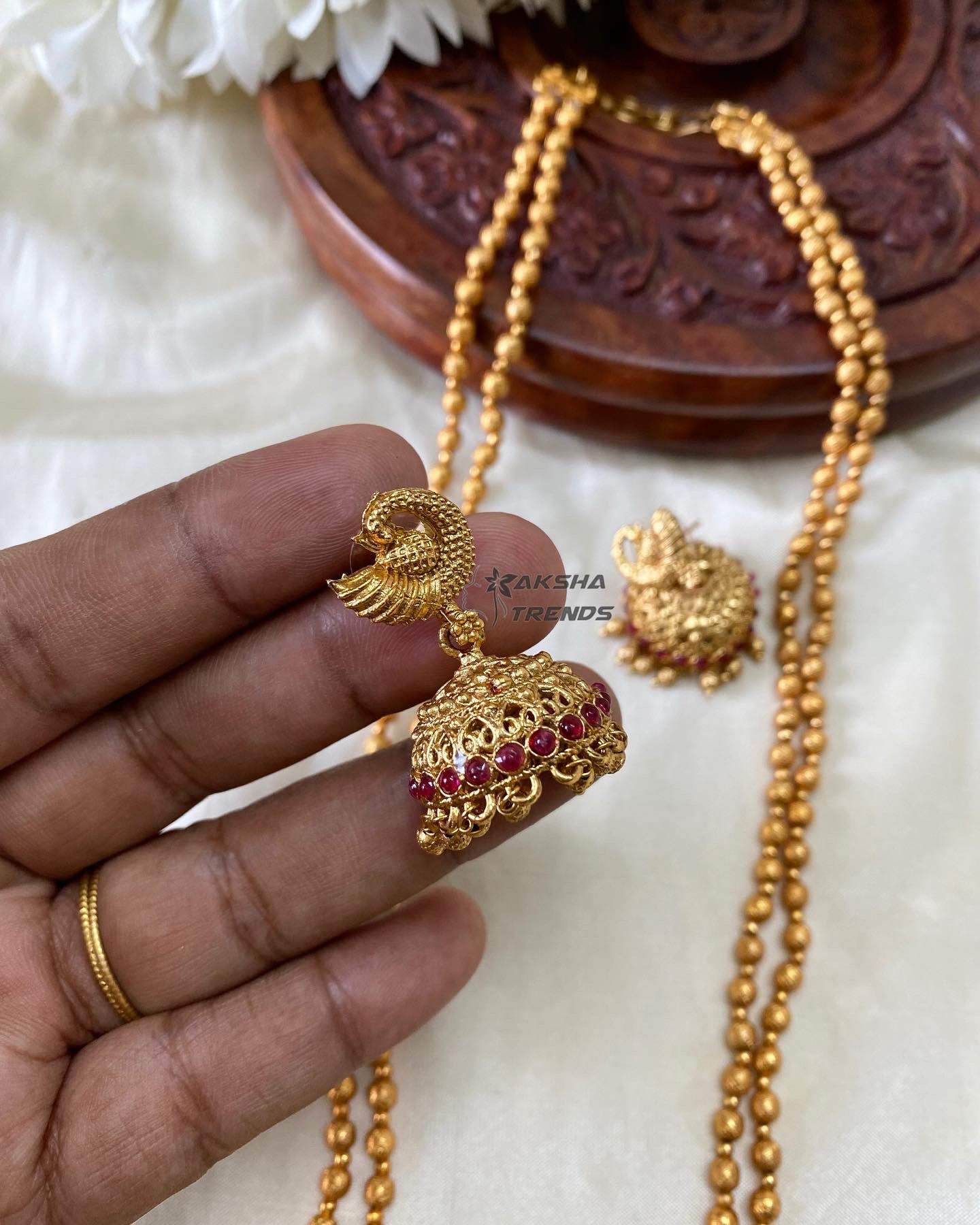 Golden 2 layer bead haram