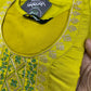 Cotton Silk Kurti Set -Yellow Aksha Trends