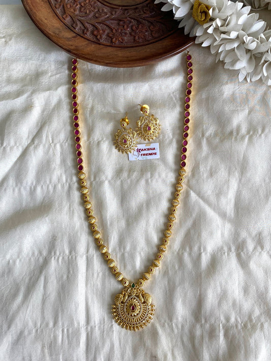 Premium Ruby haram Aksha Trends