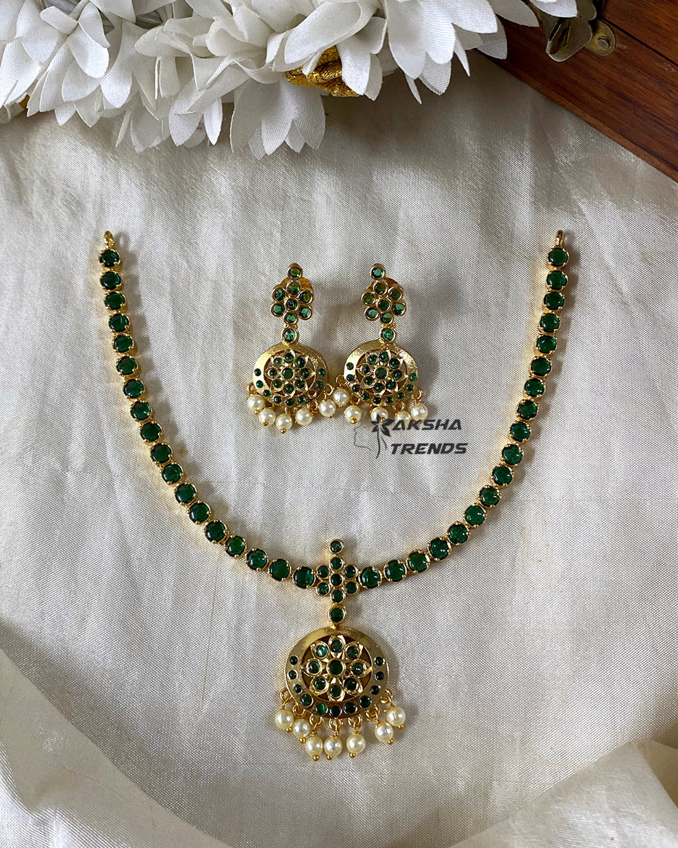 Vintage Attigai Necklace Aksha Trends 