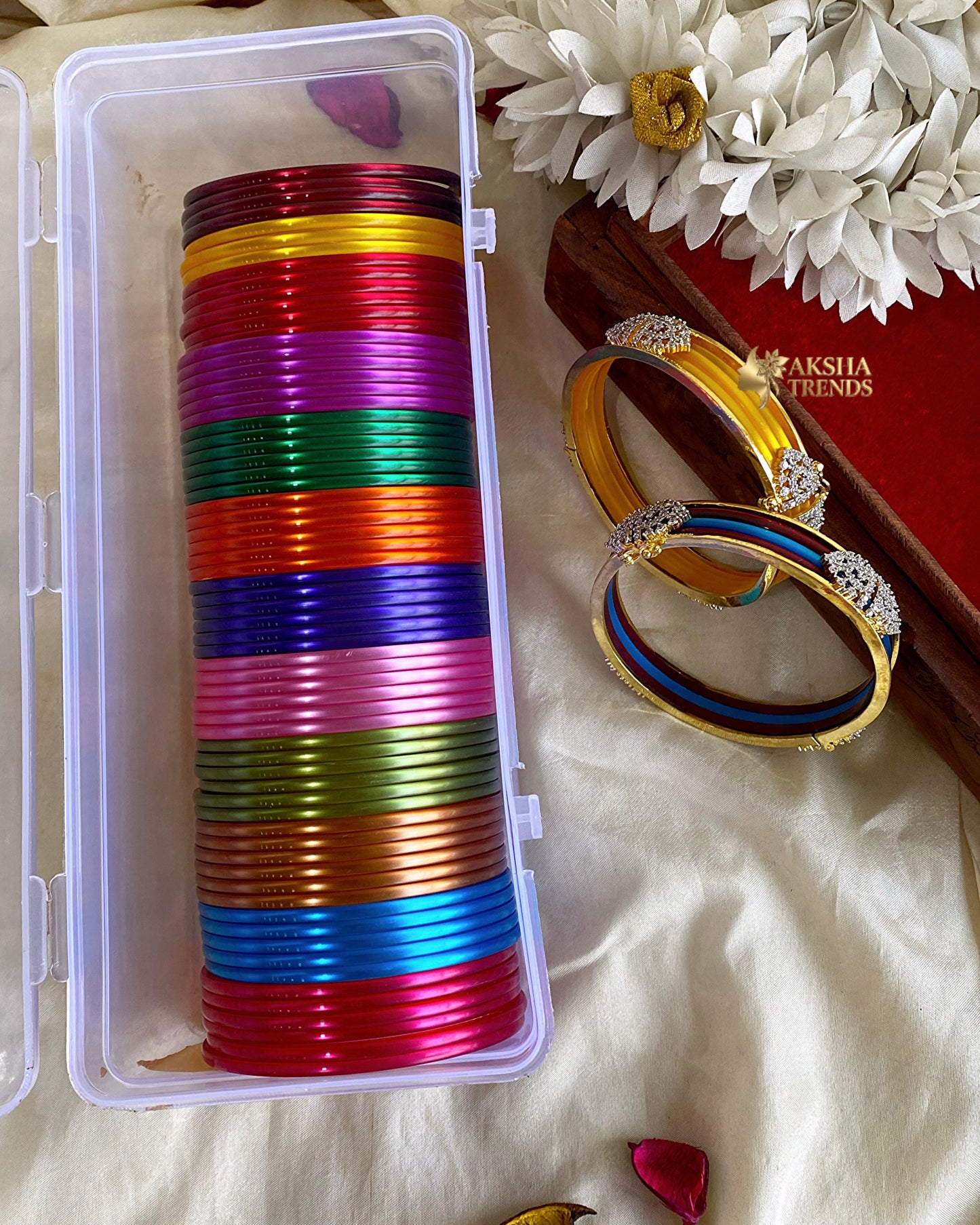 12 in 1 colour changeable bangles (full box) Aksha Trends
