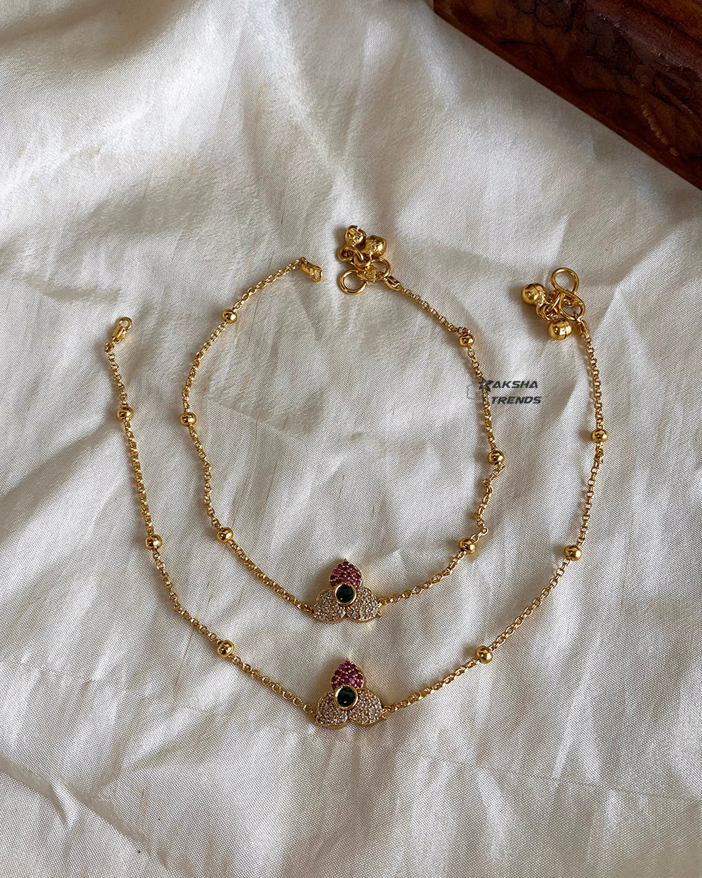 Premium kemp Anklet / kolusu Aksha Trends 
