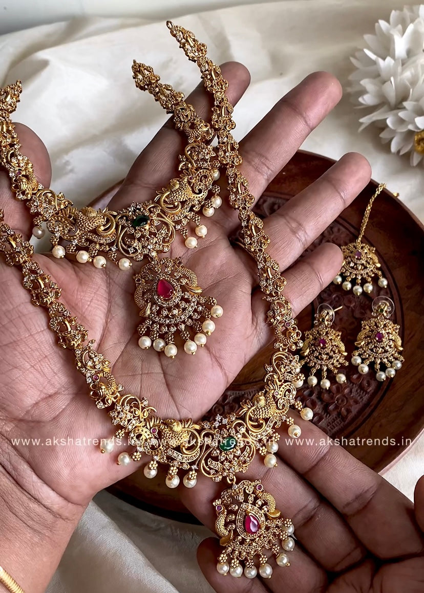 Premium floral bridal combo Aksha Trends