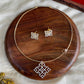 Kolam diamond necklace Aksha Trends