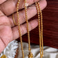 Micro gold bead Anklet / kolusu Aksha Trends