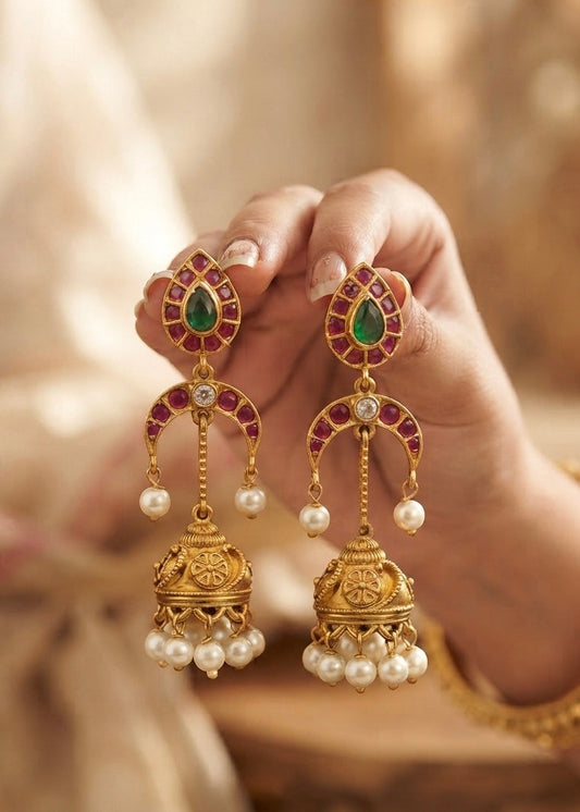 Premium kemp trendy Jhumka Aksha Trends