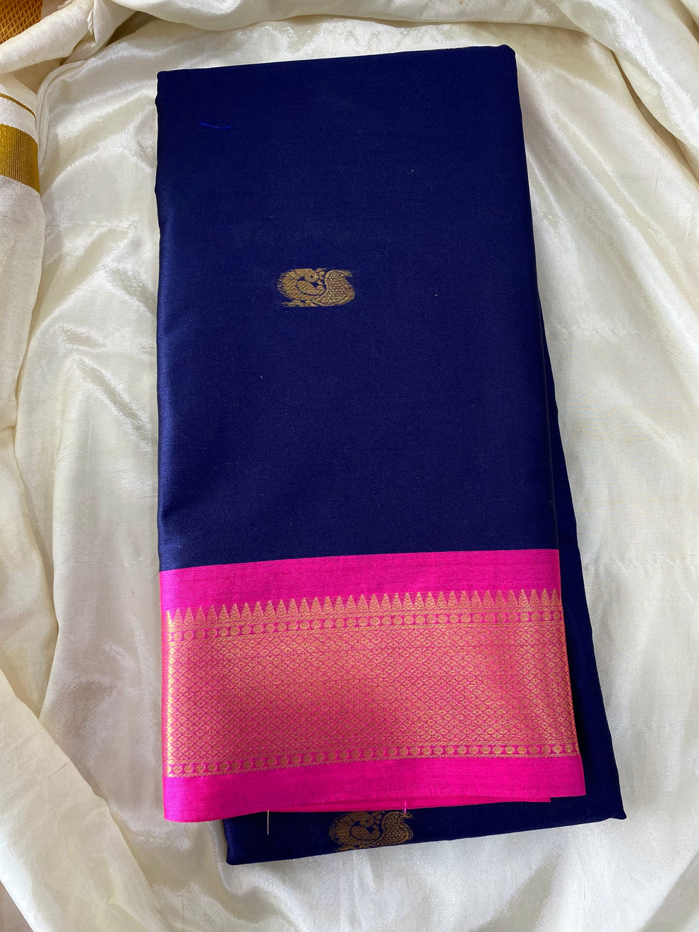 Kalyani Silk -Blue Aksha Trends 