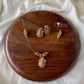 Invisible Necklace -lakshmi coin Aksha Trends