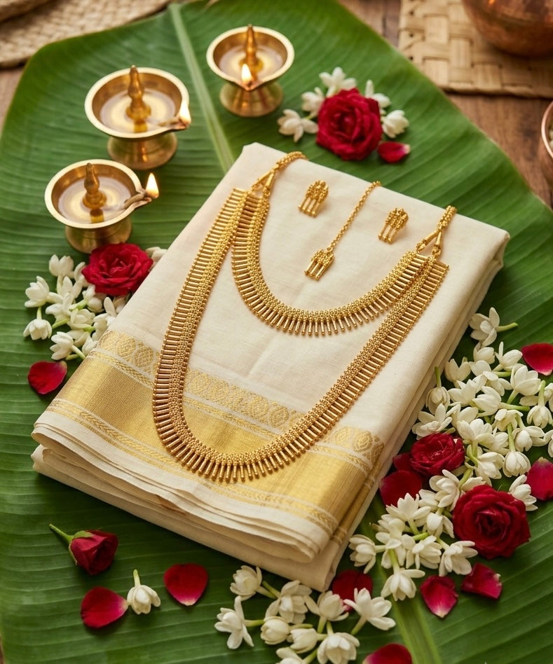Mullamottu bridal combo Aksha Trends