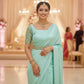 Satin Silk -Teal Green Aksha Trends
