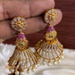 Premium AD bridal Jhumka -Big Aksha Trends