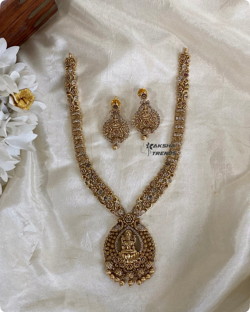 Golden lakshmi haram Aksha Trends