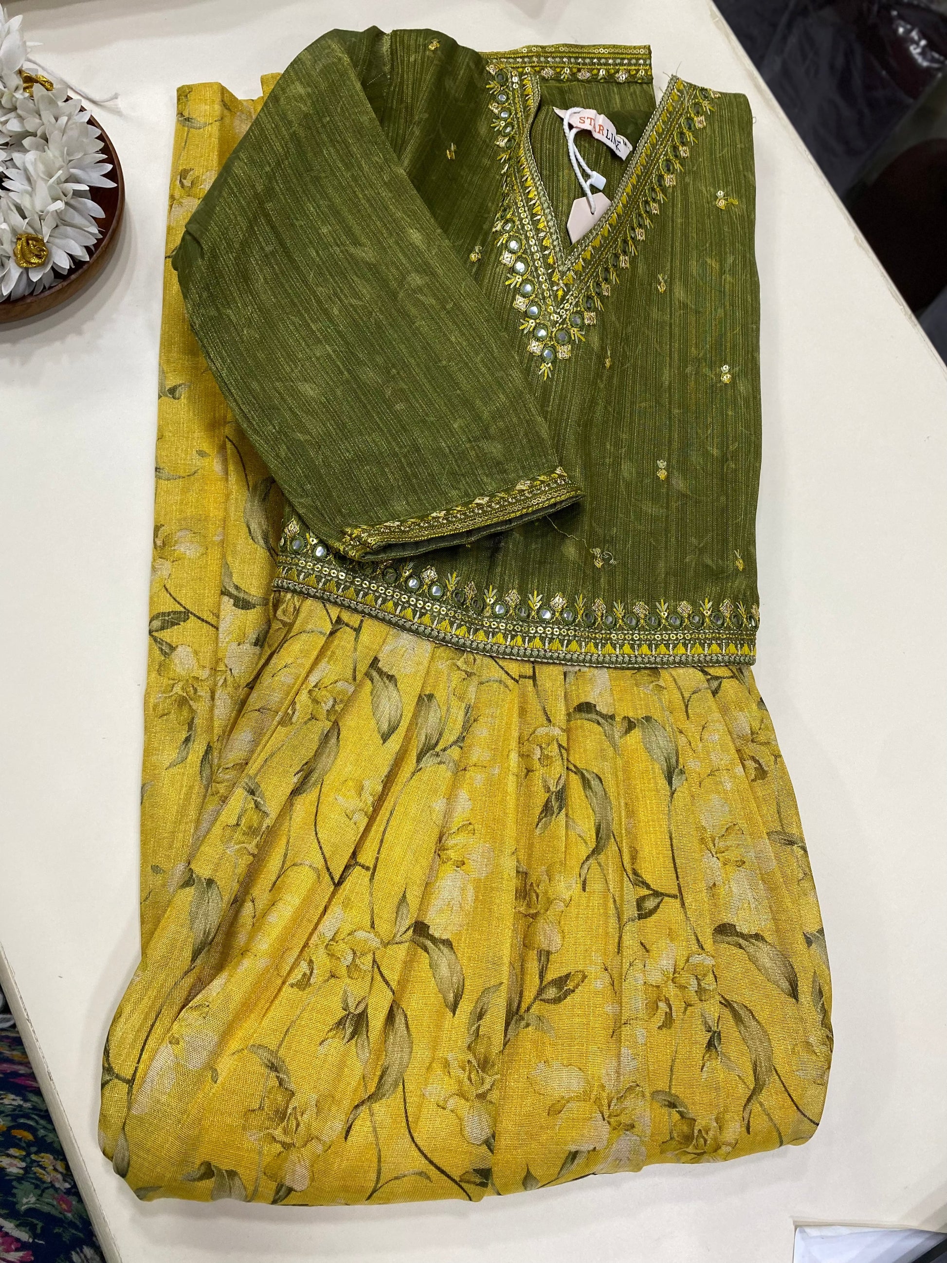 Premium Silk Anarkali Kurti (M) Aksha Trends