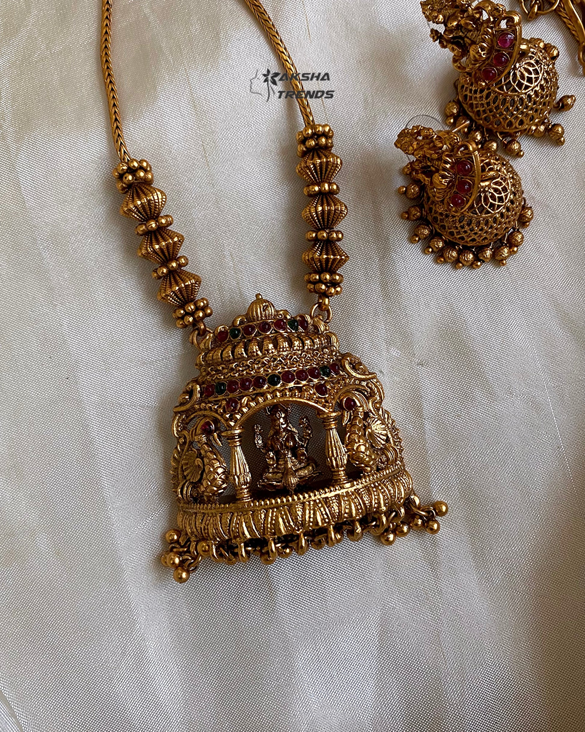 Antique Temple jewellery Aksha Trends