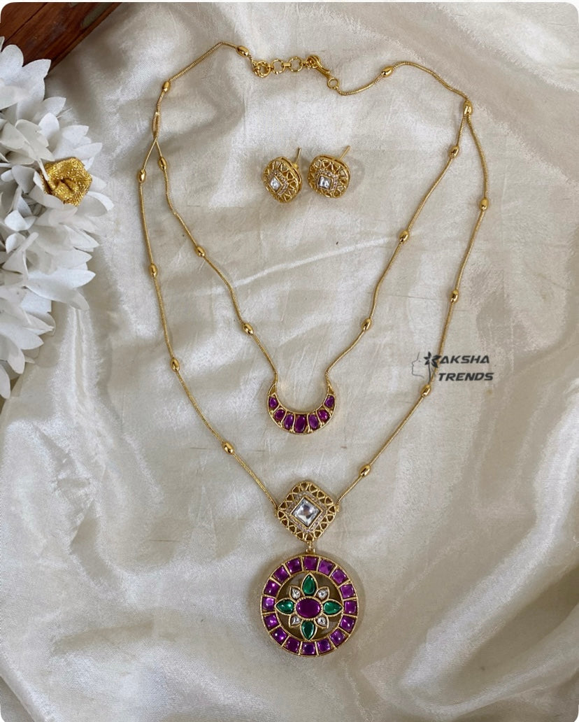 Trendy kemp layer chain Aksha Trends
