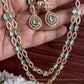Premium 2layer trendy diamond necklace Aksha Trends