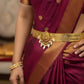 Golden bridal hipbelt -pearl Aksha Trends