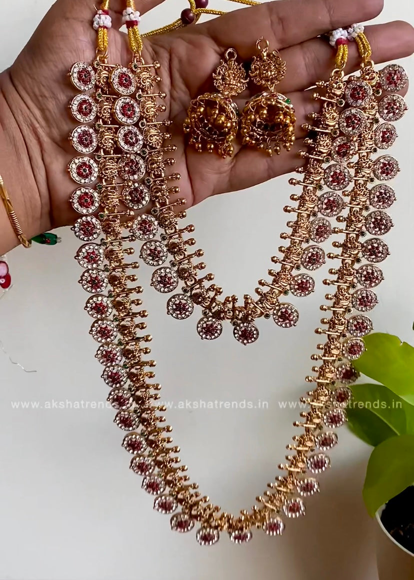 Chettinadu bridal combo with jhumka Aksha Trends