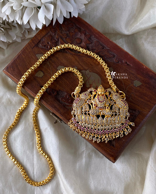 lakshmi diamond Dollar chain Aksha Trends