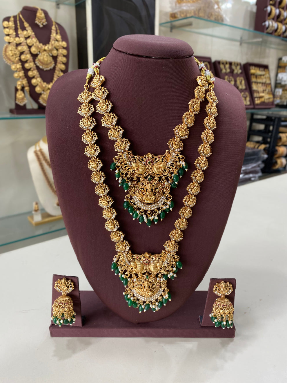 Nagasi Temple Bridals -Green Aksha Trends 
