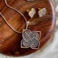 Kolam diamond necklace Aksha Trends
