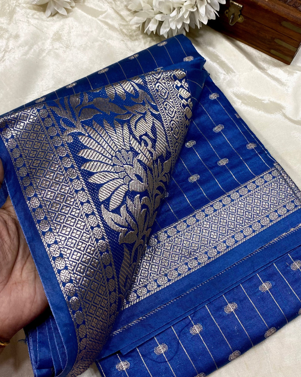 Banarasi Soft Silk Saree Aksha Trends 