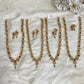 Pearl floral diamond haram Aksha Trends