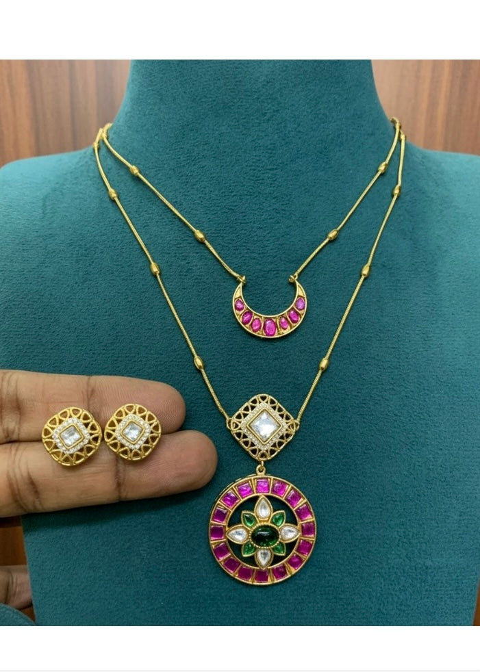 Trendy kemp layer chain Aksha Trends 