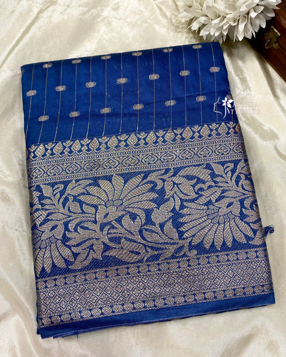 Banarasi Soft Silk Saree Aksha Trends 