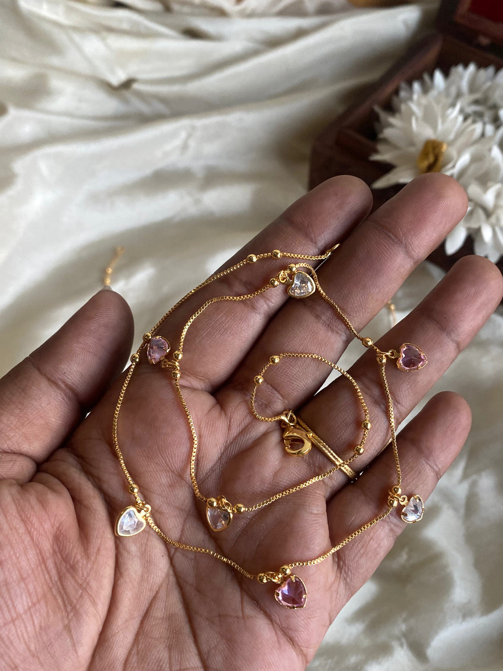 Trendy Charm chains (No Earrings) Aksha Trends 