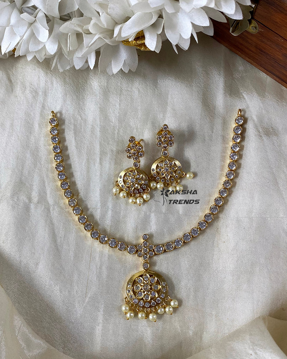 Vintage Attigai Necklace Aksha Trends 