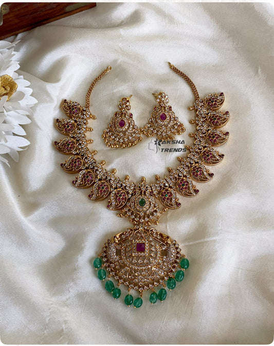Premium Manga kemp necklace Aksha Trends