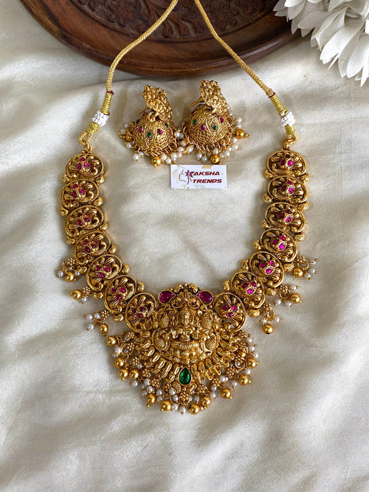 Antique bridal necklace Aksha Trends