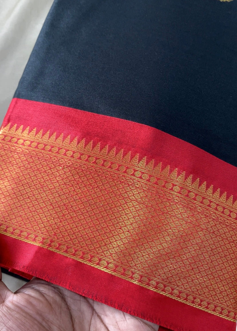 Kalyani Silk -Black Aksha Trends