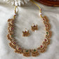 Antique half moon necklace Aksha Trends